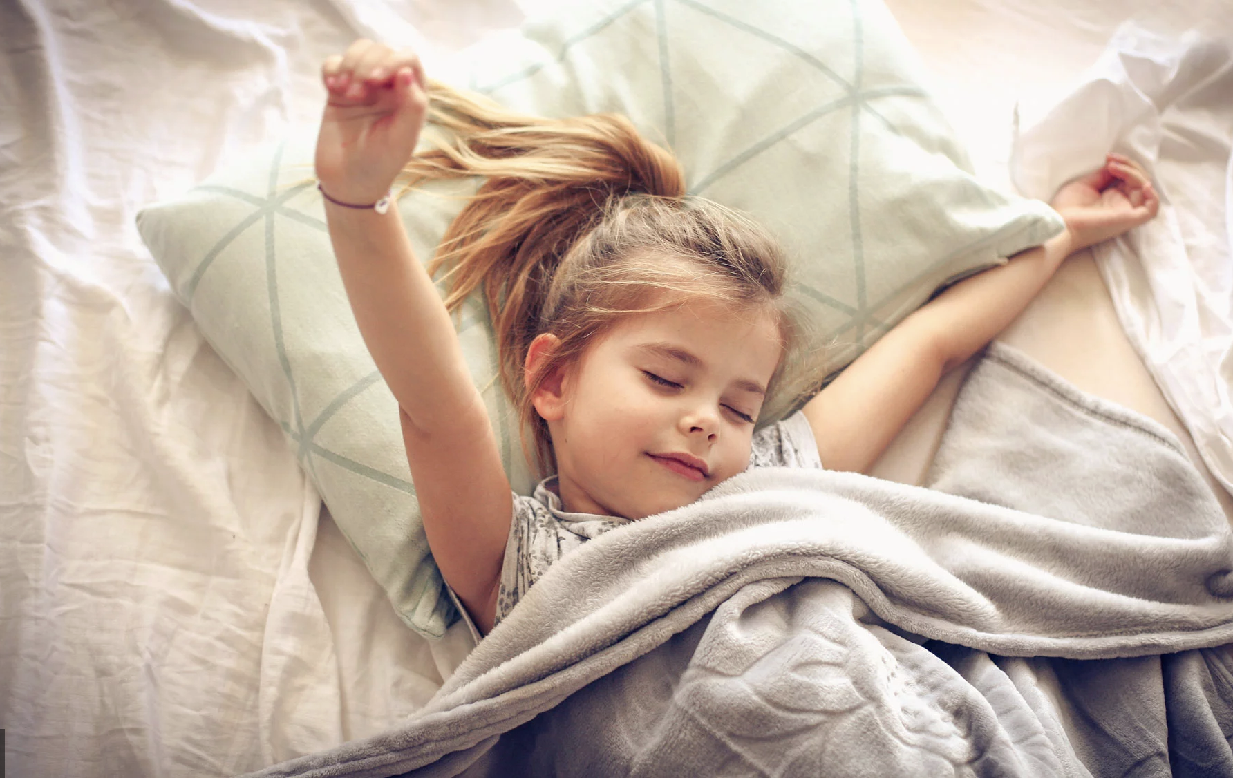 Un enfant qui se réveille